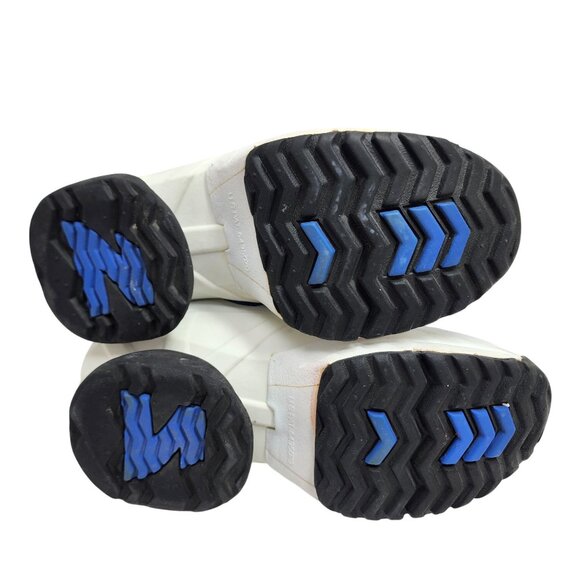 Z-Coil Womens White & Blue Spring Heel Sneakers Size W8 - Picture 7 of 11